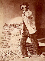 Оскар Густав Рейландер. Лондонский разносчик газет продаёт «Pall Mall Gazette», 1871