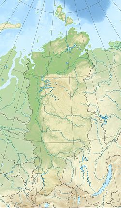 Meseta de Syverma ubicada en Krai de Krasnoyarsk