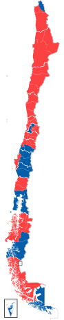 Resultados Plebiscito 1988 por provincia.svg