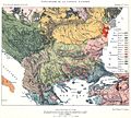 Etnička karta Balkana 1876. godine