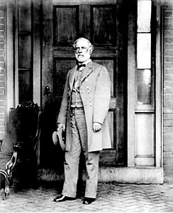 Американы Конфедератив Штатларыны генералы Роберт Ли, генерал Улисс Грант'ха табдырылгъанындан сора бир талай кюнден.
