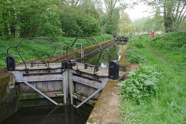 Stratford St Mary's lock was restored in 2017