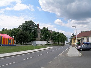 Вроутек - город на западе Чешской Республики