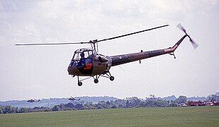 Saunders-Roe Skeeter AOP12 XL814 at Middle Wallop