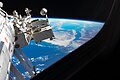 بخش آزمایشگاه کیبو در ایستگاه فضایی، بر فراز شبه جزیره سینا
