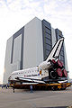 Rollover of Atlantis to Vehicle Assembly Building