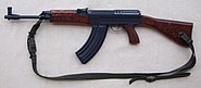 Assault rifle Sa vz. 58, currently being replaced by CZ-805 BREN