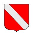 Wappen einer lombardischen Familie Sacco aus dem 13. Jh.[46]