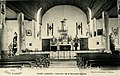 Intérieur de l'église (début XXe siècle)