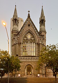 Saint Stephen's Cathedral at dusk, Brisbane, 2024, 27.jpg