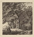 Salomon Gessner, Wooded Landscape with a Nymph and a Satyr, 1764, NGA 94132.jpg