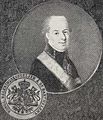 English: Governor "Samuel von Royalin" & official stamp of Swedish colonial government