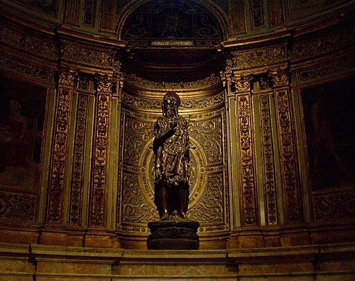 Donatello, San Giovanni Battista (dal 1450 al 1457), Cappella di San Giovanni Battista, Siena Duomo