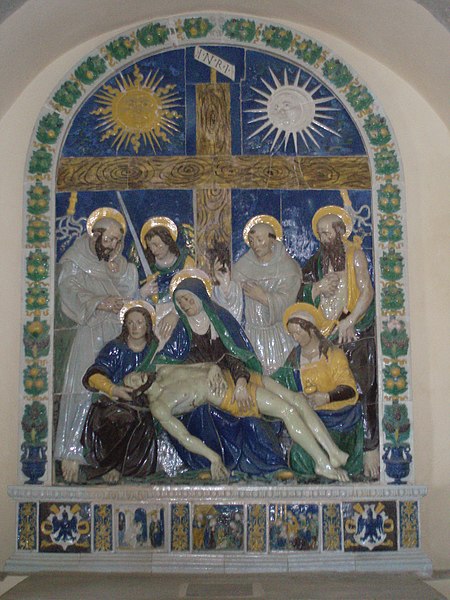 File:Santuario della Verna - 22 - Cappella della Pietà di Santi Buglioni.JPG