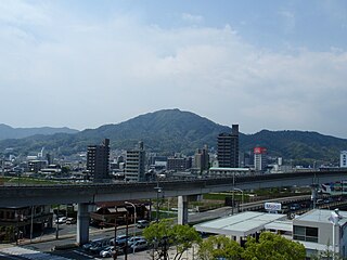 佐東銀山城遠景