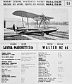 Savoia Marchetti S.56 s motorem Walter NZ-85