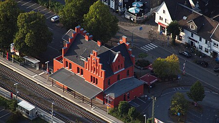 Schladern, Bahnhof