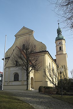 Kyrka i Schweitenkirchen.