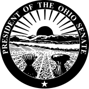 Seal of the President Seal of the President of the Ohio Senate.svg
