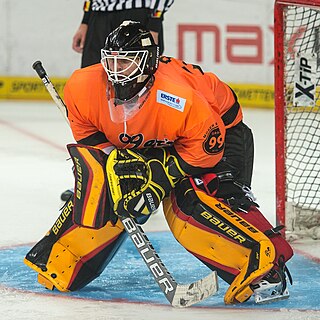 Sebastian Dahm Danish ice hockey goaltender
