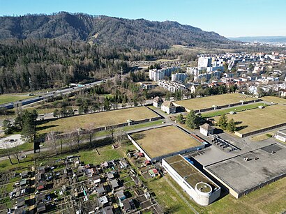 So kommt man zu Seewasserwerk Moos mit den Öffentlichen - Mehr zum Ort Hier