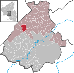 Läget för Sensweiler i Landkreis Birkenfeld