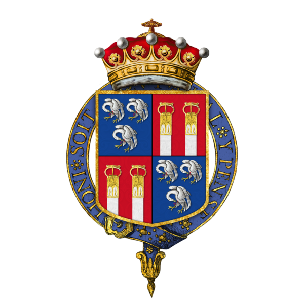 File:Shield of Arms of Charles Pelham, 4th Earl of Yarborough, KG, PC.png