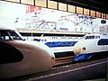 0系異常ダイヤ浜松駅・1986年