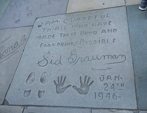 Sid Grauman's imprint