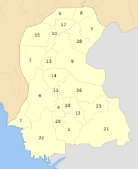 Districts of Sindh