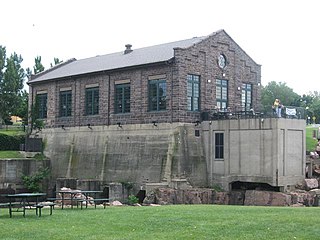 Sioux Falls Light and Power Hydro Electric Plant United States historic place