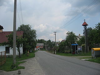 Slavníč village in Havlíčkův Brod District of Vysočina region