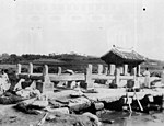 Мост Сонджук, часть исторических памятников и достопримечательностей Кэсона, около 1910-х годов, фото № 5080.jpg