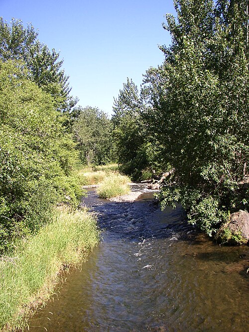 The North Fork of the Walla Walla River above Milton-Freewater