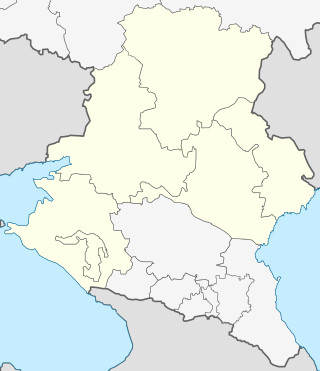 ヴォルゴグラードの位置（南部連邦管区内）