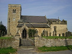 St. Lawrence dan gereja St. George, Springthorpe, Lincs. - geograph.org.inggris - 47891.jpg