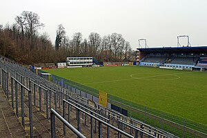 Das Stade Joseph Marien im Februar 2011