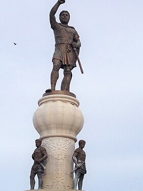 Statue of Philip II in Skopje