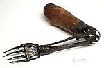 Steel hand and forearm and leather upper arm Wellcome L0037037.jpg