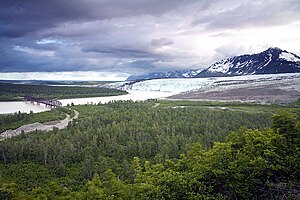 Krib/Miles Glacier Bridge