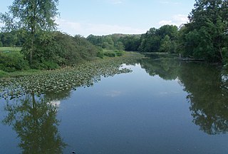 Still Fork river in the United States of America