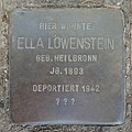 Stolperstein für Ella Löwenstein geb. Heilbronn