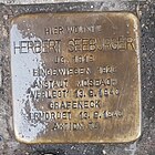 Stolperstein für Herbert Seeburger