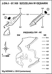 Plan jaskini