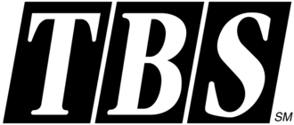 Former TBS logo used from September 7, 1987, to September 5, 1994, the logo was accompanied by the "SuperStation" subtitle until that moniker was initially dropped from the channel on September 10, 1990.