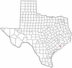 موقعیت West Columbia, Texas