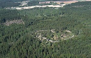 Aerial view of Tarstaborg