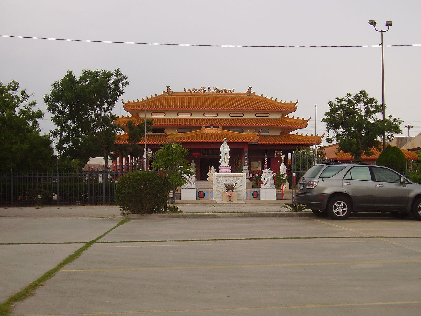 Храм 关帝庙. Вьетнам Сайгон храмы.