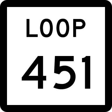 File:Texas Loop 451.svg