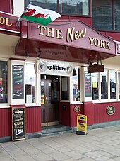 The New York Pub on Princess Way, parallel to Wind Street TheNewYorkPubSwansea.jpg